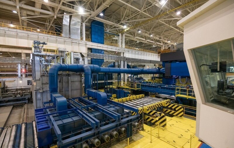 Каменск-Уральский металлургический завод запустил вторую очередь прокатного комплекса