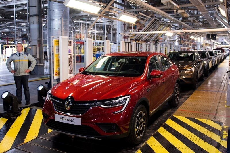 Московский завод «Рено Россия» запустил в серийное производство Renault Arkana