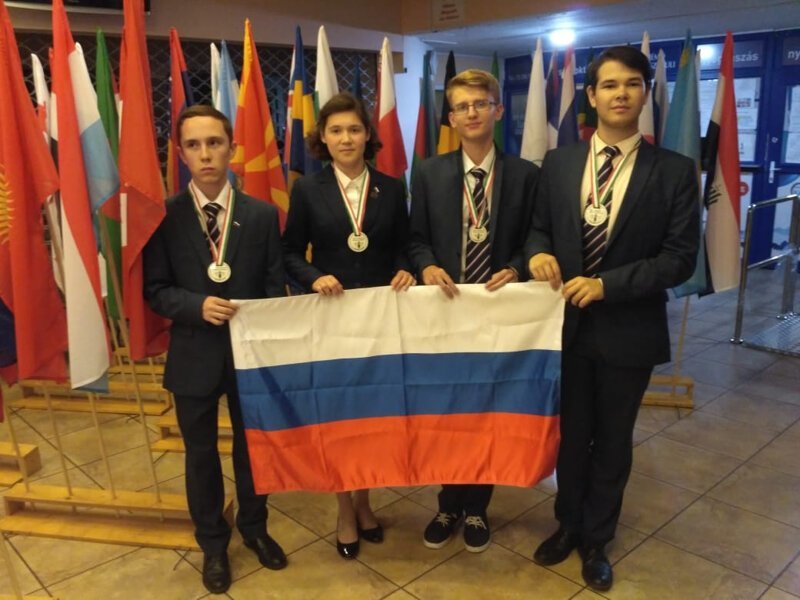 Все члены сборной России получили медали на Международной биологической олимпиаде для школьников