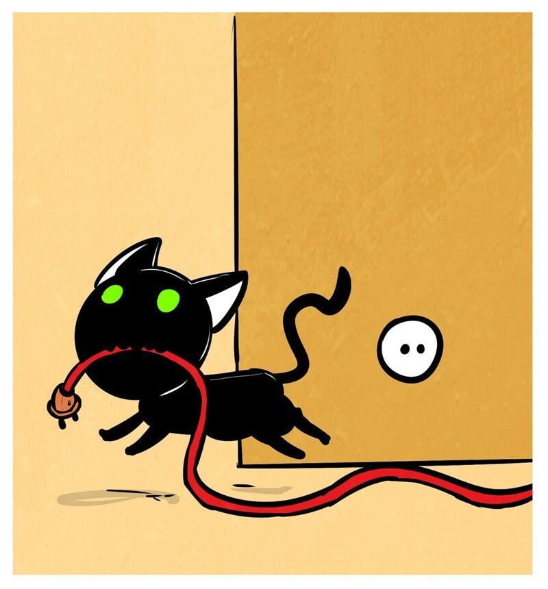 15 комиксов от художника, который показывает человеческую жизнь через кошек и мышек