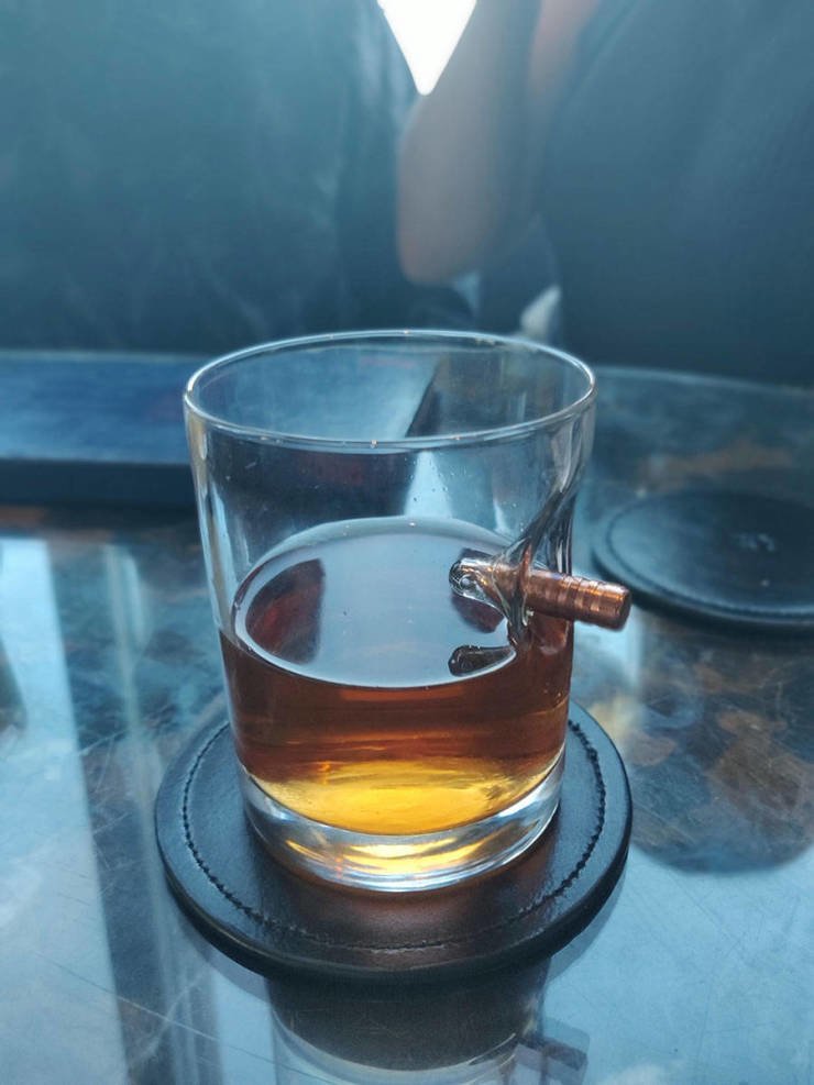 Оригинальный стакан под виски