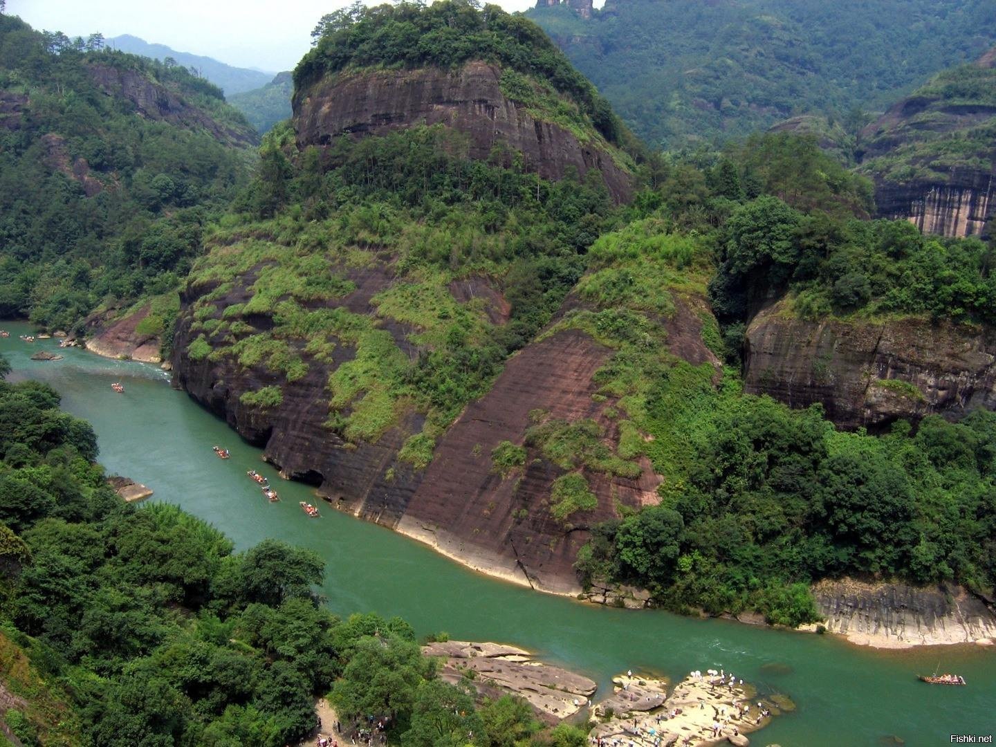 Fujian province. Фуцзянь, горы Уишань.. Гора Уишань Китай. Провинция Фуцзянь. Долина Уишань.