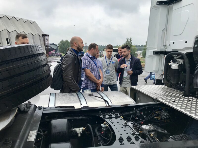Новый тягач КАМАЗ-54901 — тест-драйв в Москве