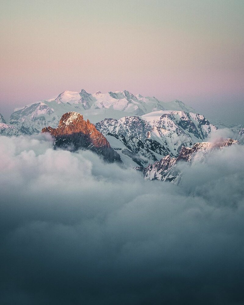 Холодная и первозданная красота Французских Альп