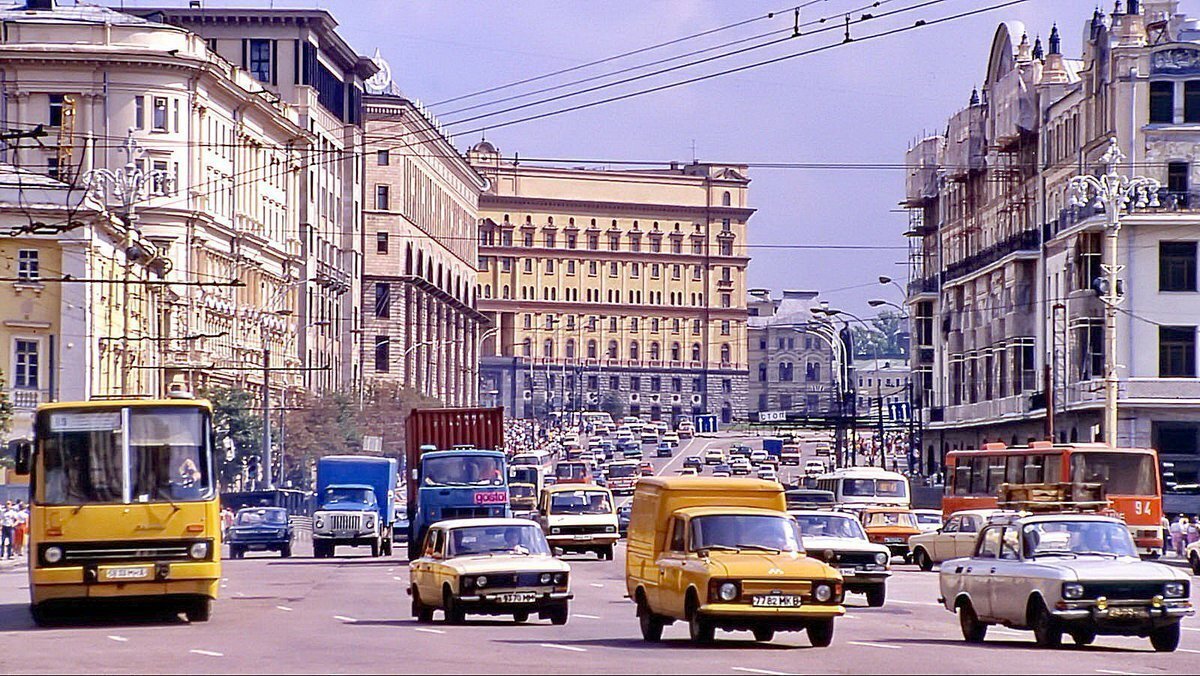 Тверская улица 80-е