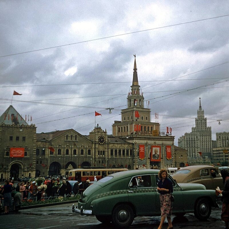 Казанский вокзал в Москве, 1958 год