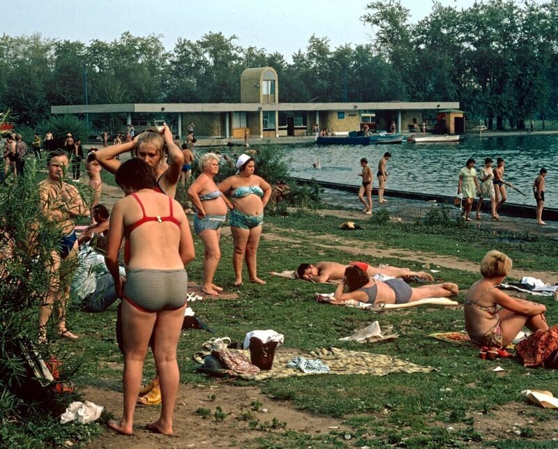 Останкинский пруд, Москва, 1975 год