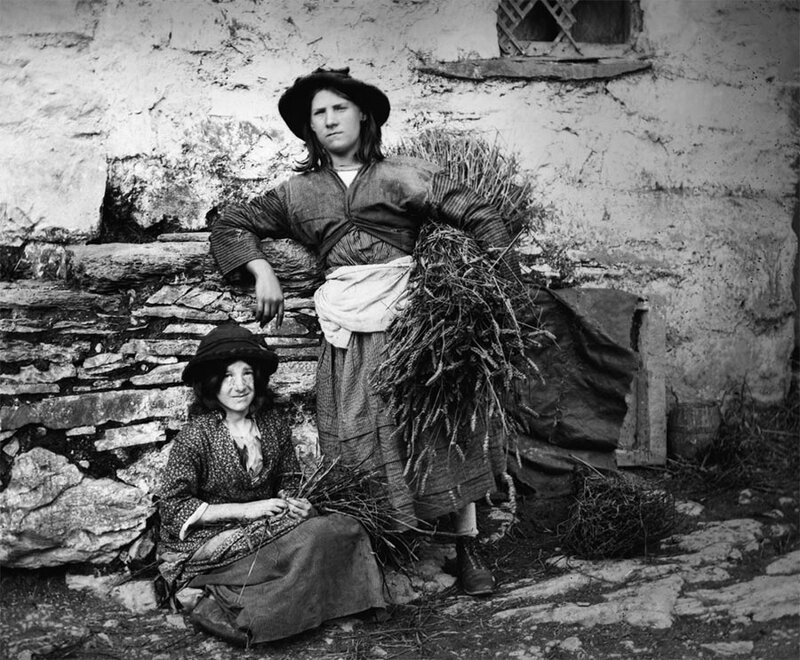 34. Женщины-фермерши в сельской Англии, 1857
