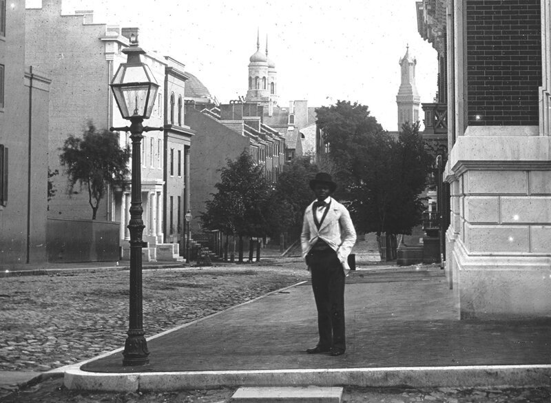 43. Соборная улица, Балтимор, США, 1856