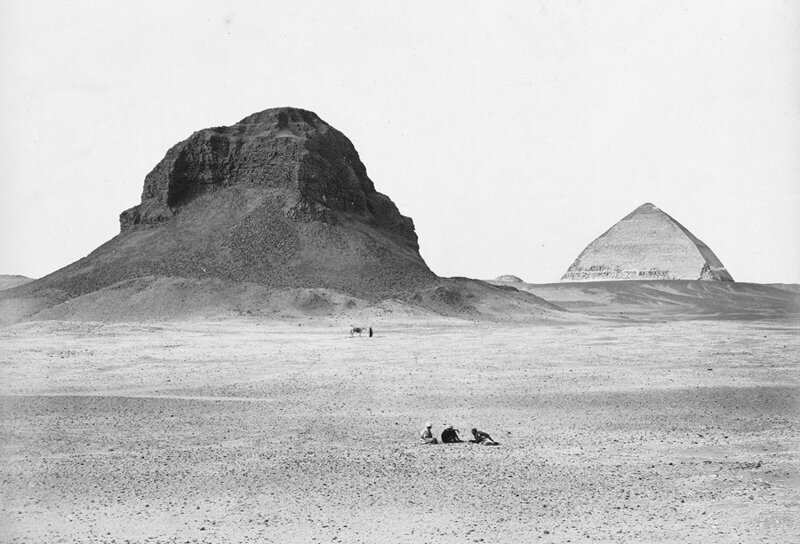 27. Египетские пирамиды с восточной стороны, 1857