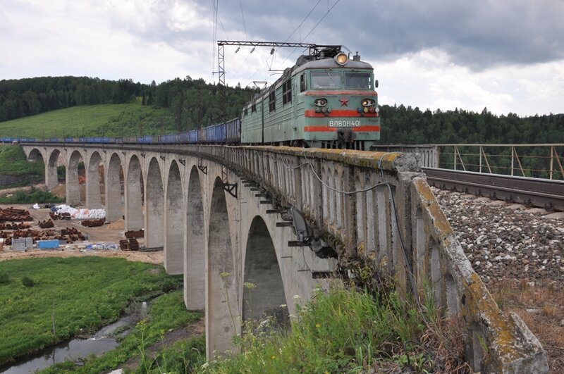 Уральские виадуки Транссиба