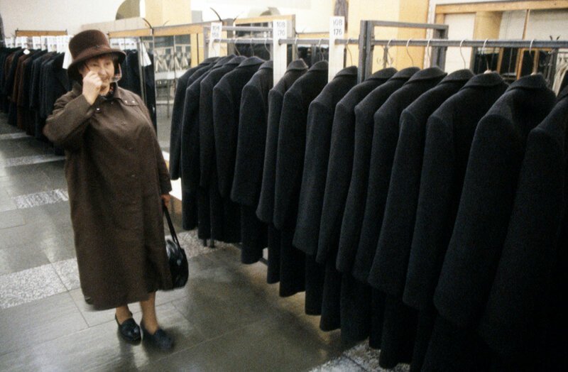 В магазинах Ленинграда, 1991 год