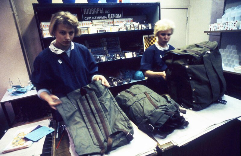 В магазинах Ленинграда, 1991 год
