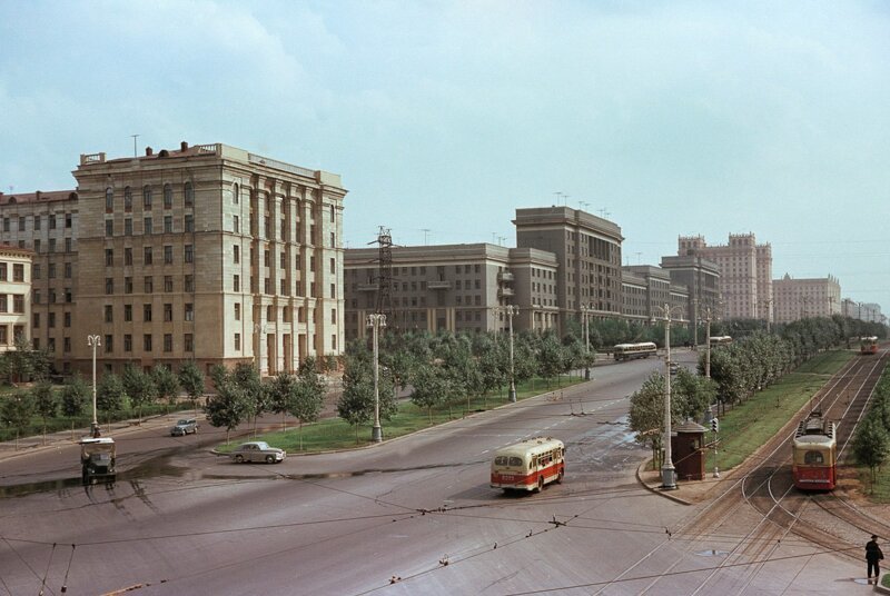 Ярославское шоссе в Москве, 1959 год
