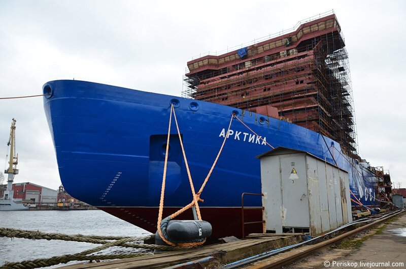 Балтийский завод получил заказ на строительство четвертого и пятого атомных ледоколов проекта 22220