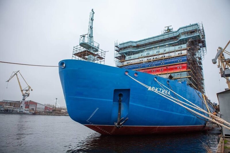 Балтийский завод получил заказ на строительство четвертого и пятого атомных ледоколов проекта 22220