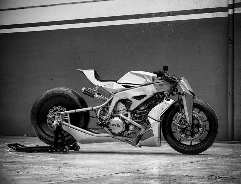 Кастом Aprilia SXV от Simone Conti Motorcycles