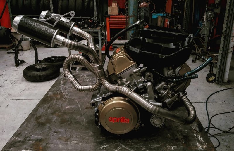Кастом Aprilia SXV от Simone Conti Motorcycles