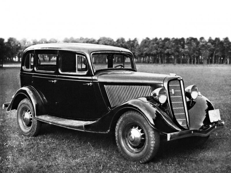 ГАЗ М-1 «Эмка» (выпускался без всякой лицензии с 1936 г.)