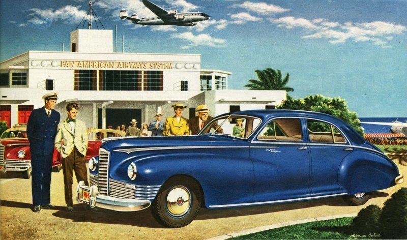 Packard Clipper смотрелся очень стильно и дорого