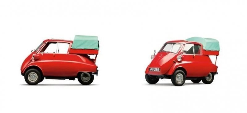 Настоящий муравей, построенный на базе малолитражки Isetta