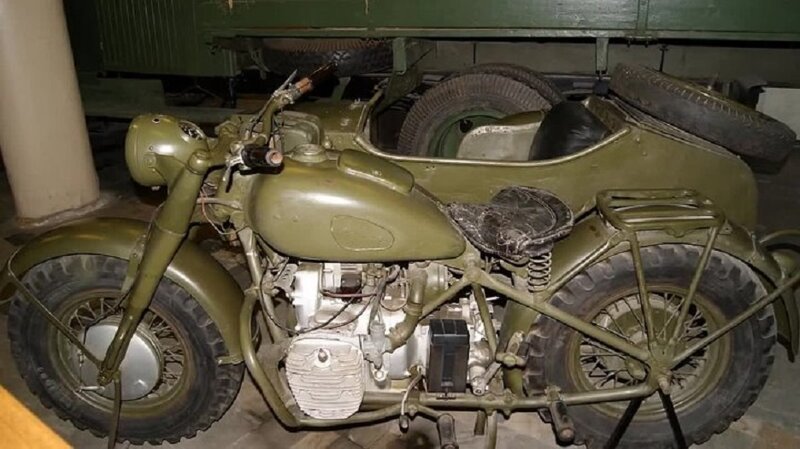 Полноприводный мотоцикл, не добравшийся до полей сражений. ТМЗ-53