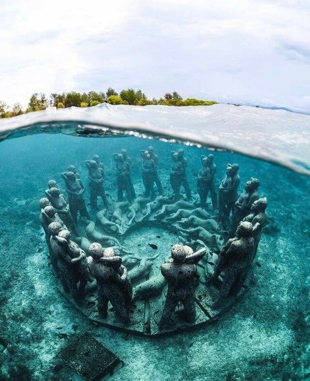 5. Древний подводный мир, остров Гили Траванган, Индонезия