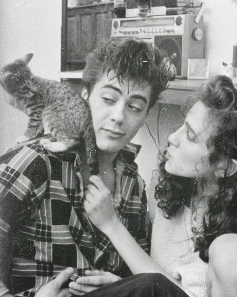 Роберт Дауни — младший и Сара Джессика Паркер, 1983 год