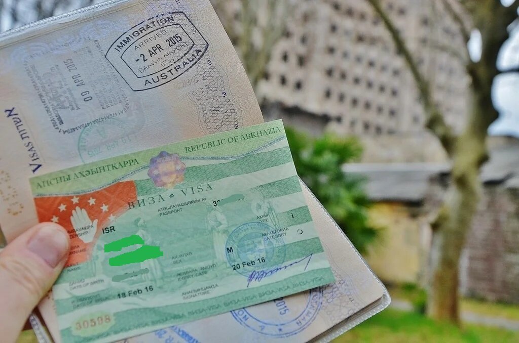 Карта виза в абхазии