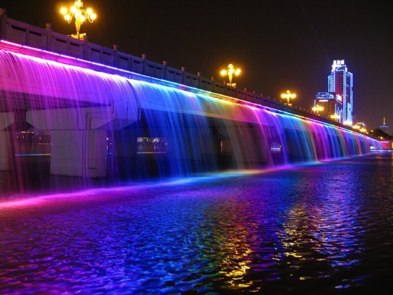 Радужный мост-фонтан Банпо, Сеул