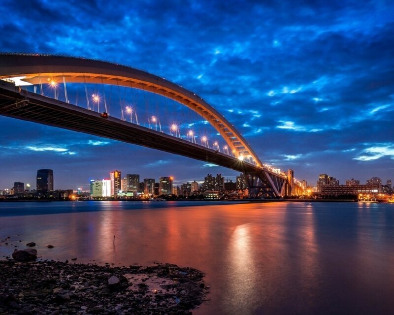 Мост Лупу, Китай