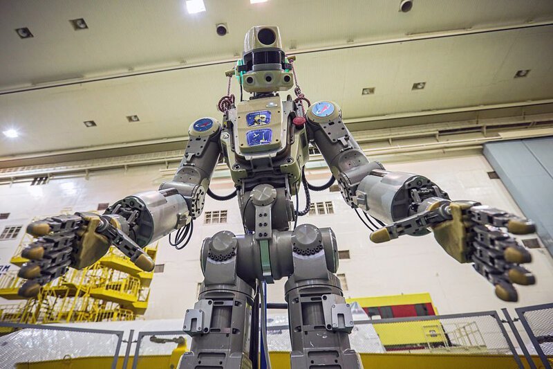 На Байконуре антропоморфный робот-спасатель проходит подготовку к миссии на МКС 
