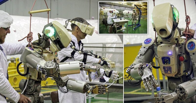 Робот "Федор" готовится к полету на Международную космическую станцию