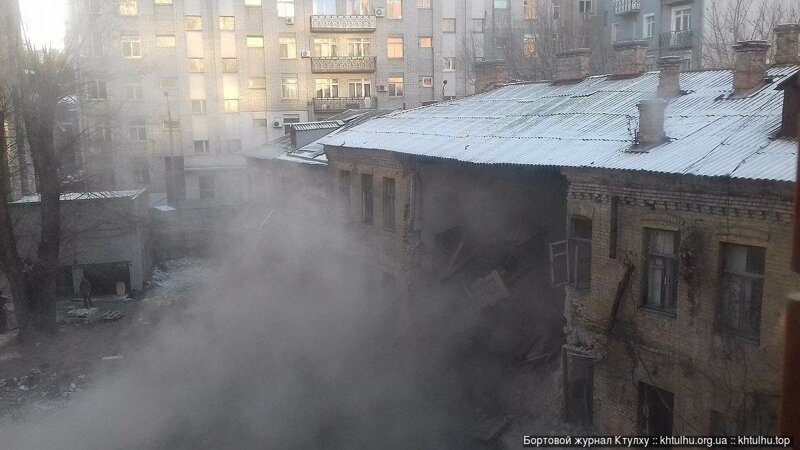 Как в Днепре сносят исторические здания