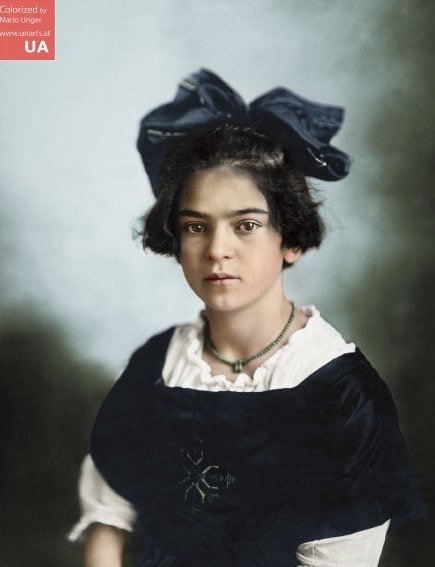 Одиннадцатилетняя Фрида Кало, 15 июня 1919 года