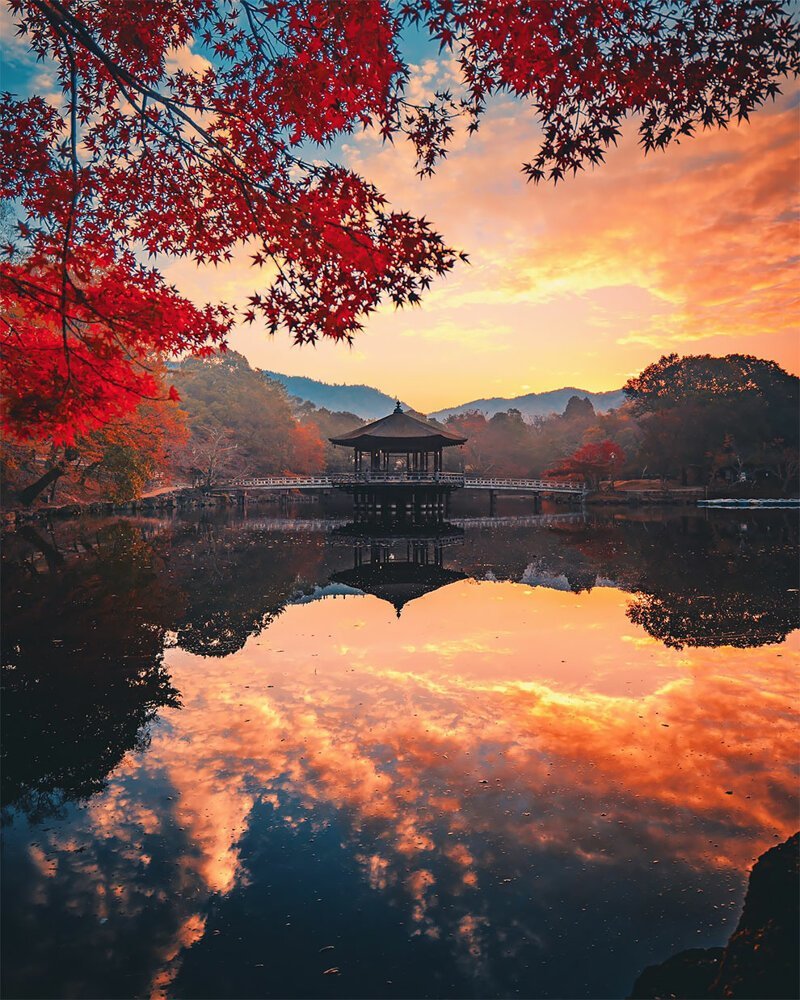 Киото и Нара в осенних красках