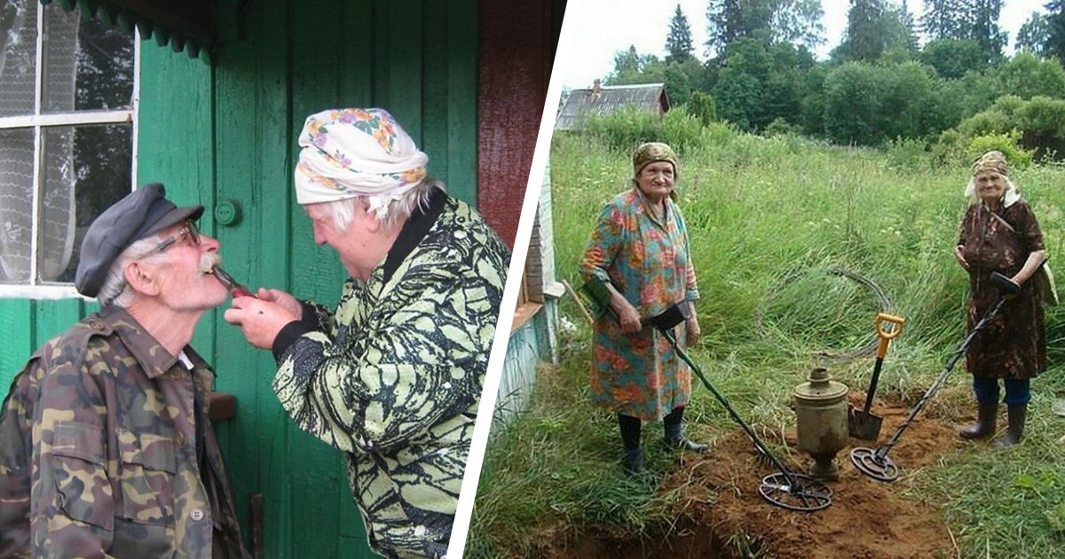 В деревне смешные картинки