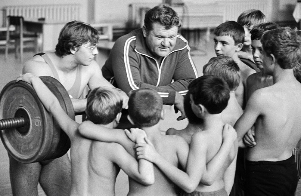 Фото советских спортсменов