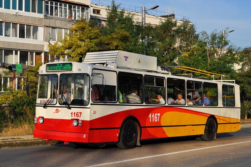 Модернизация троллейбуса Зиу-9 для автономного хода