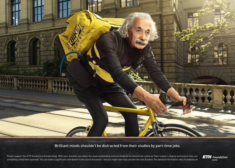 Ван Гог, Сальвадор Дали и Альберт Эйнштейн снялись в рекламе