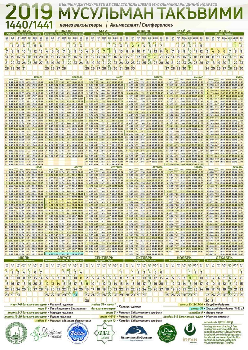 13 месяцев в году