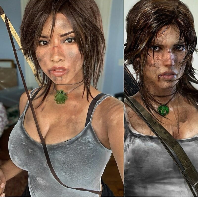 4. Лара Крофт из видеоигры «Tomb Raider»