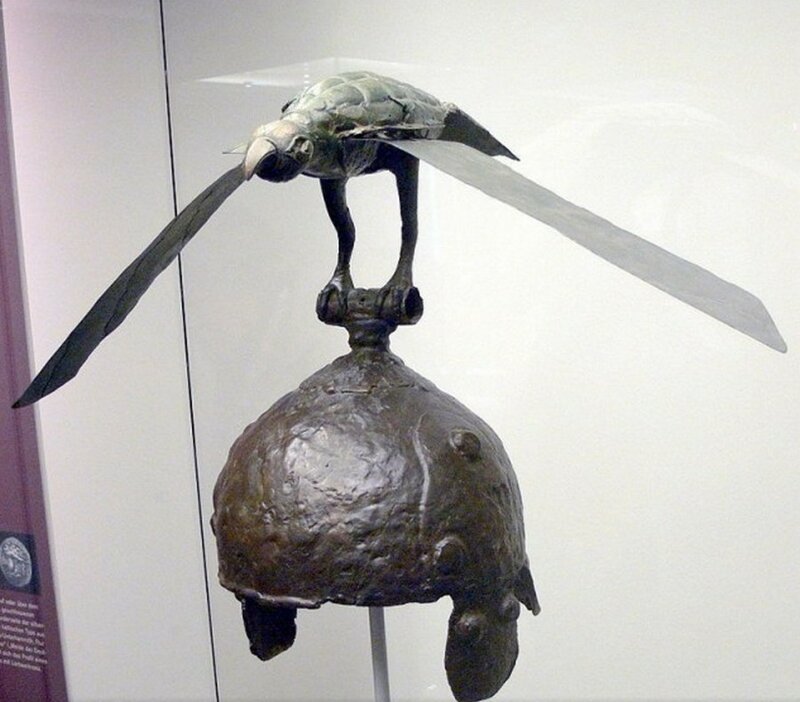 Кельтский шлем IV века до н.э,  Чиумешти (Ciumesti) (Румыния).