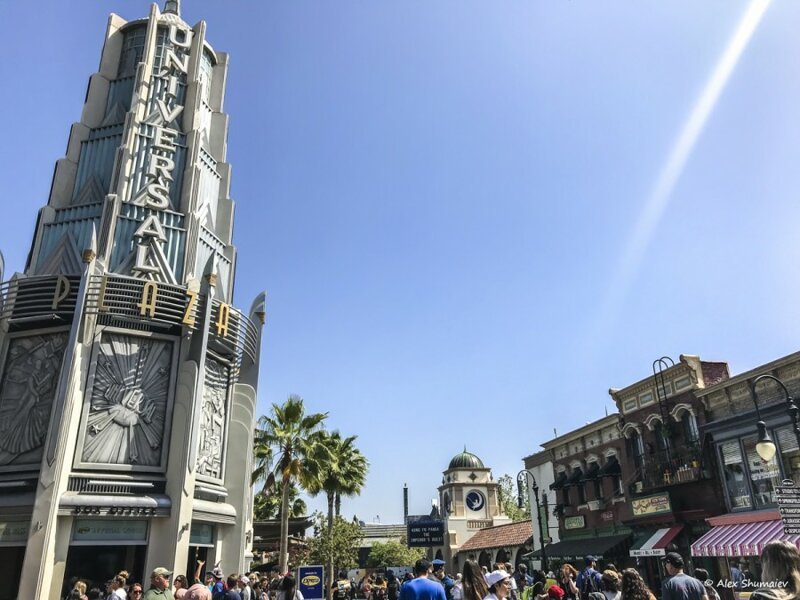 Голливудский парк развлечений Юниверсал Студия - Гарри Поттер, Мумия и Миньоны