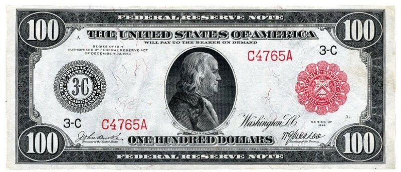 100$, 1914
