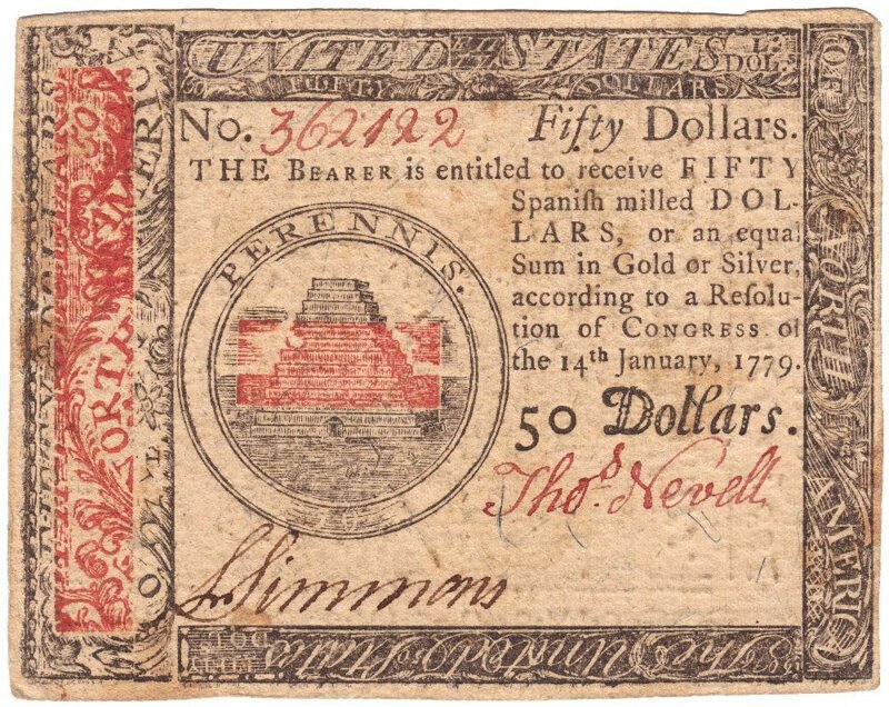 50$, 1779