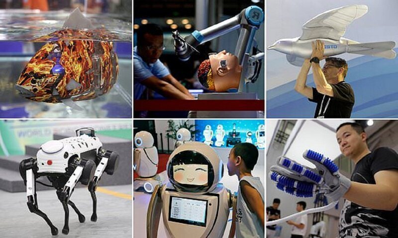 В Китае показали роботов, которые могут все!