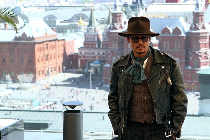 Джонни Депп в Москве. 2011