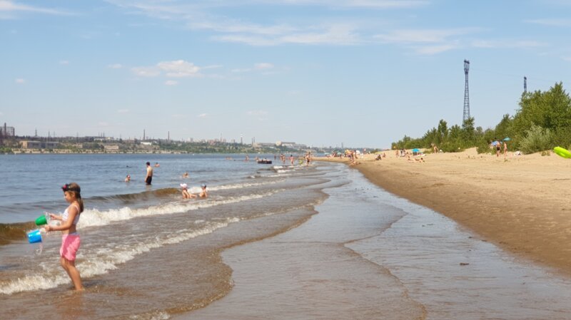 Пляж Бобры Волгоград