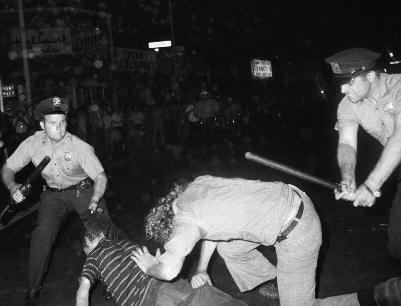 Полиция разгоняет ЛГБТ–марш, август 1970 года, Нью–Йорк
